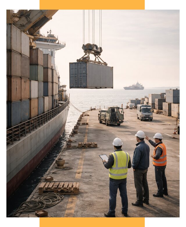 Морские перевозки грузов по миру от 45567 р. | СетСервис-Бсл