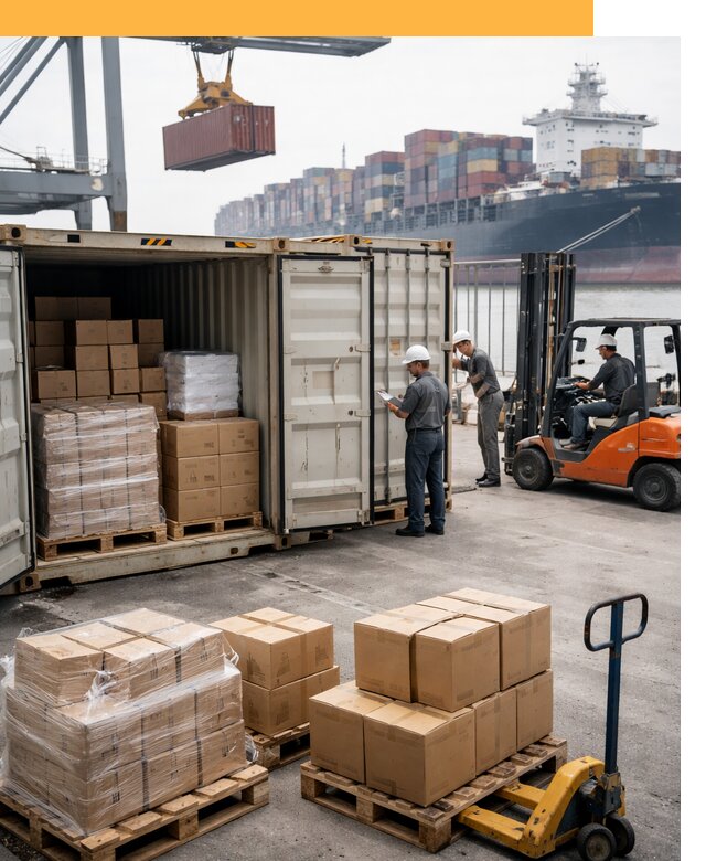 Контейнерные перевозки из Китая под ключ от 121512 руб/контейнер