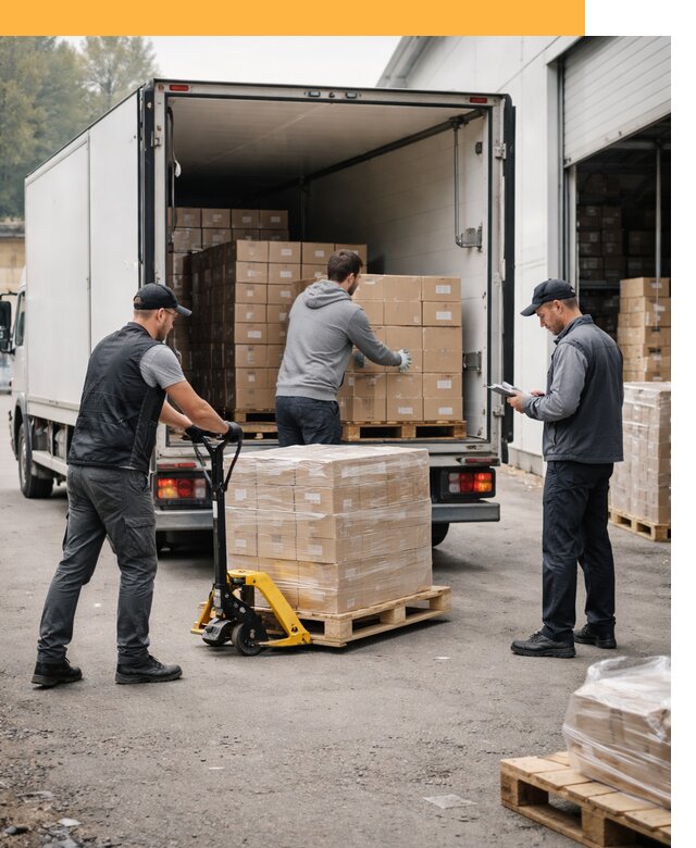 Автоперевозки из Европы до двери по цене от 86071 руб/т