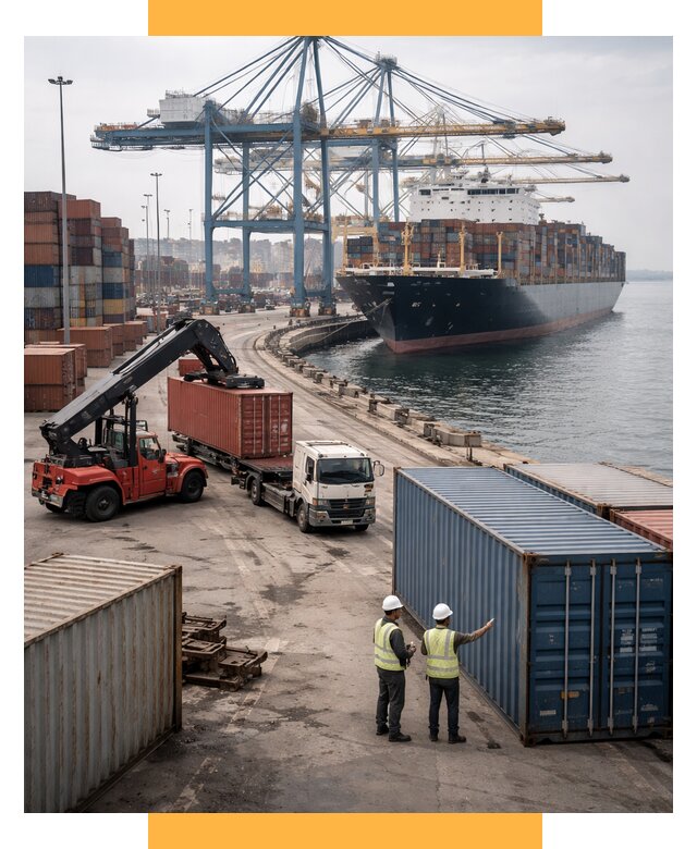 Морские перевозки из Европы от 60756 р. за контейнер | СетСервис-Бсл