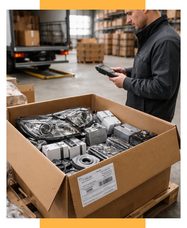 Доставка автозапчастей из Европы под ключ от 12658 р. | СетСервис-Бсл