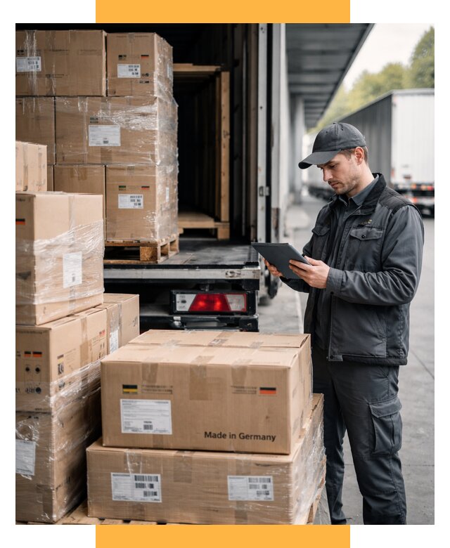 Доставка грузов из Германии от 45567 р. быстро - СетСервис-Бсл