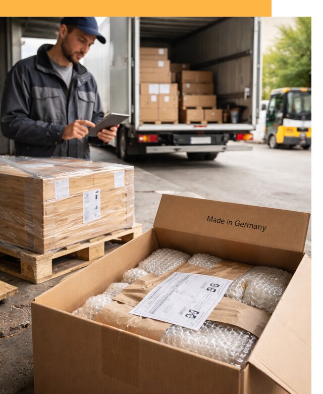 Доставка грузов из Германии от 45567 руб с таможенным оформлением