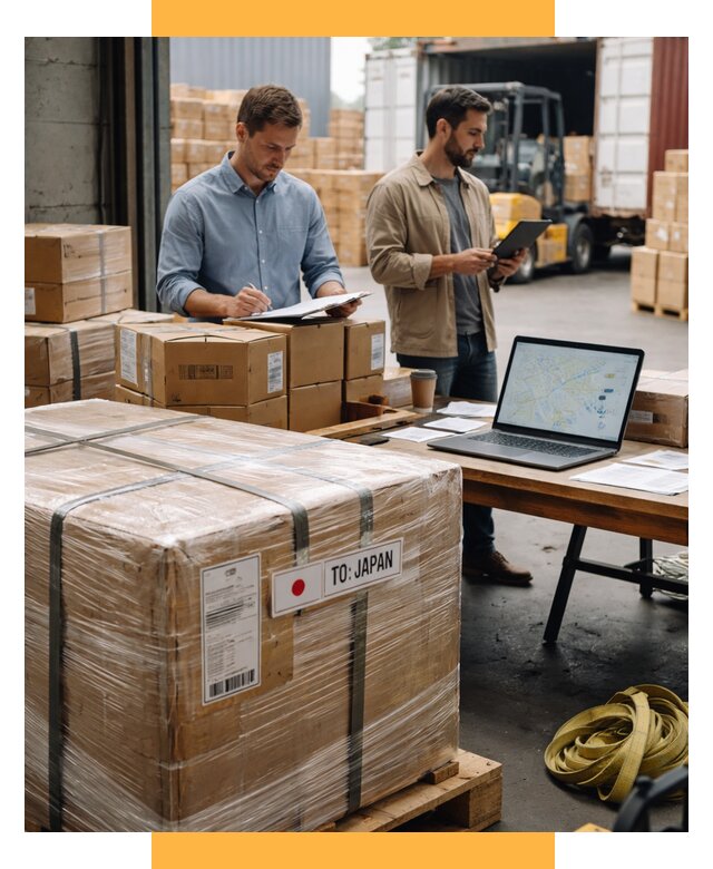 Доставка грузов в Японию от 25315 р., логистика СетСервис-Бсл