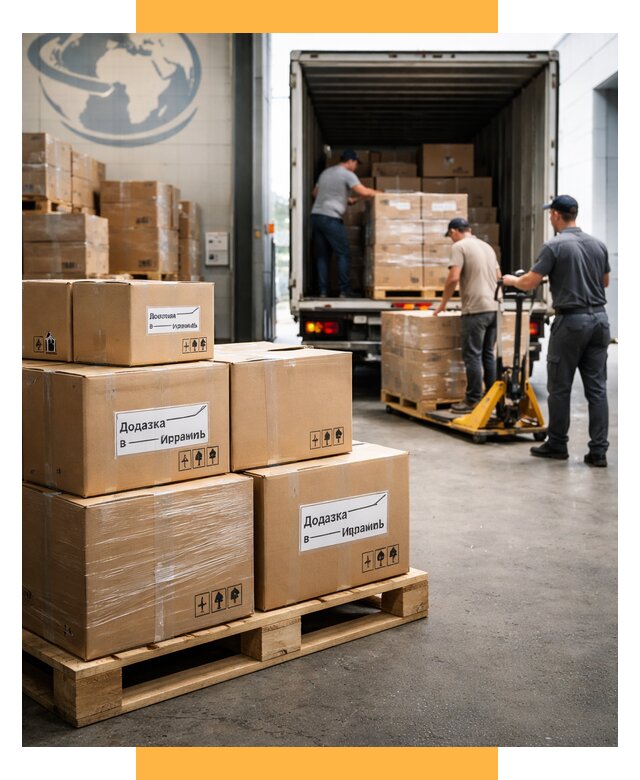 Доставка грузов в Израиль и экспорт от 45567 р. СетСервис-Бсл
