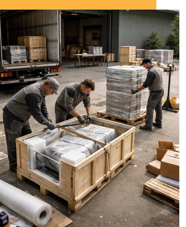 Перевозка выставочных грузов по миру от 25315 руб за м2 с таможней