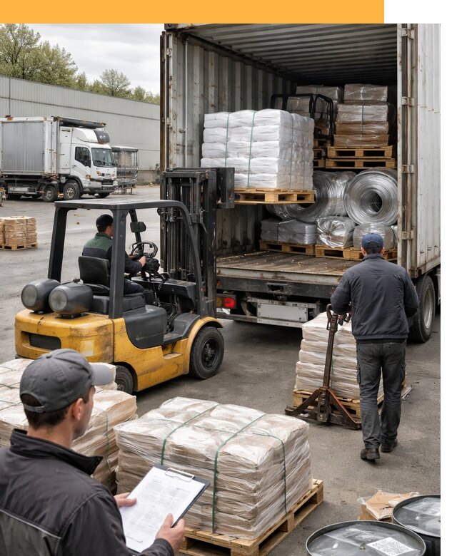 Международная перевозка сырья для производства от 6582 руб