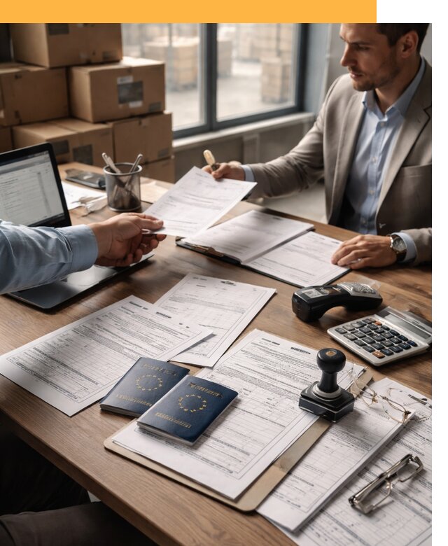 Таможенное оформление грузов из Европы от 8607 руб