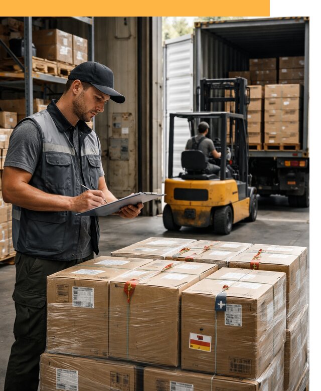 Реэкспорт товаров с таможенным оформлением и доставкой от 12151