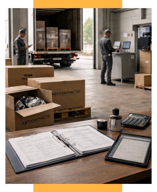Таможенное оформление автозапчастей под ключ от 8607 р., СетСервис-Бсл