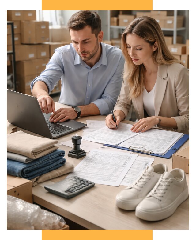 Таможенное оформление одежды и обуви от 6582 р. | СетСервис-Бсл