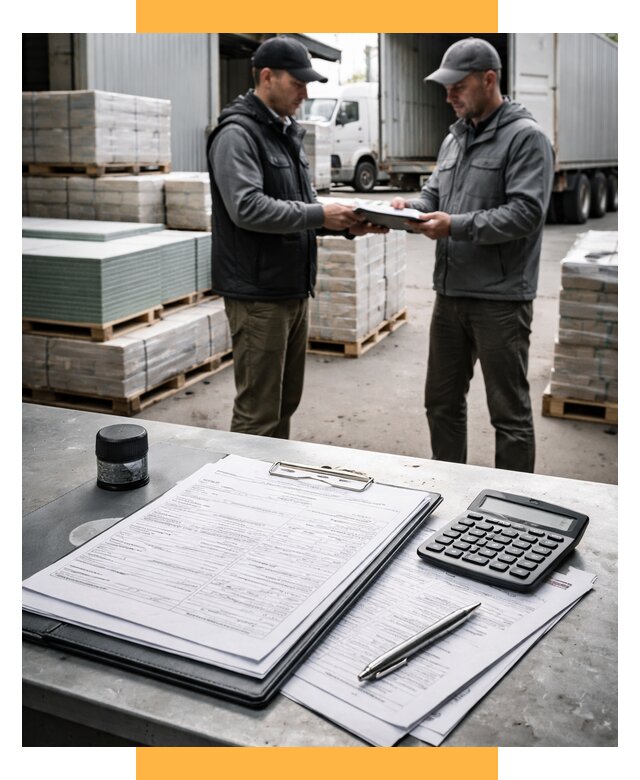 Таможенное оформление стройматериалов от 8607 р. | СетСервис-Бсл