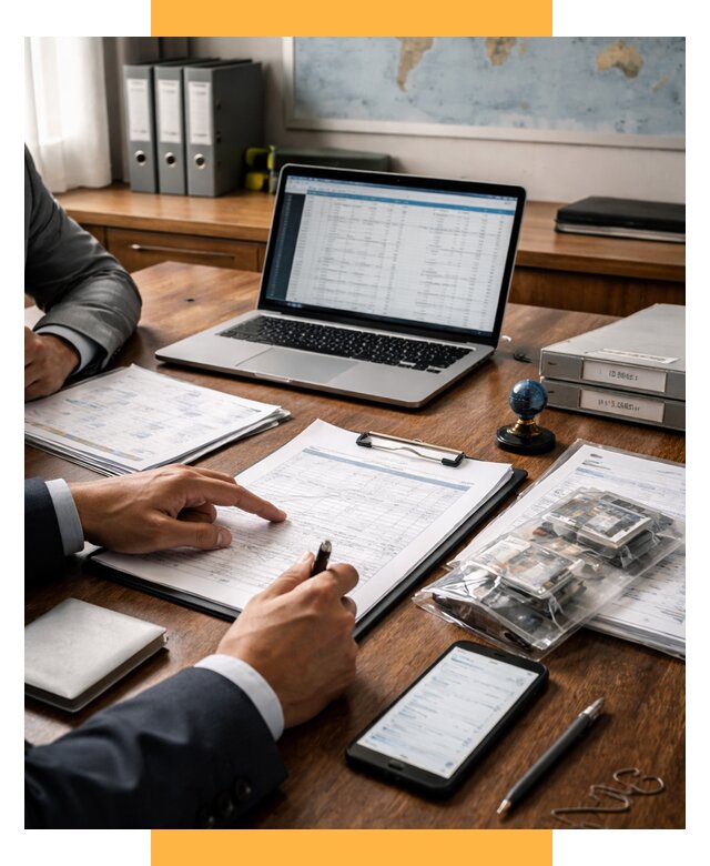 Проверка поставщика за рубежом от 8607 р. | СетСервис-Бсл аудит